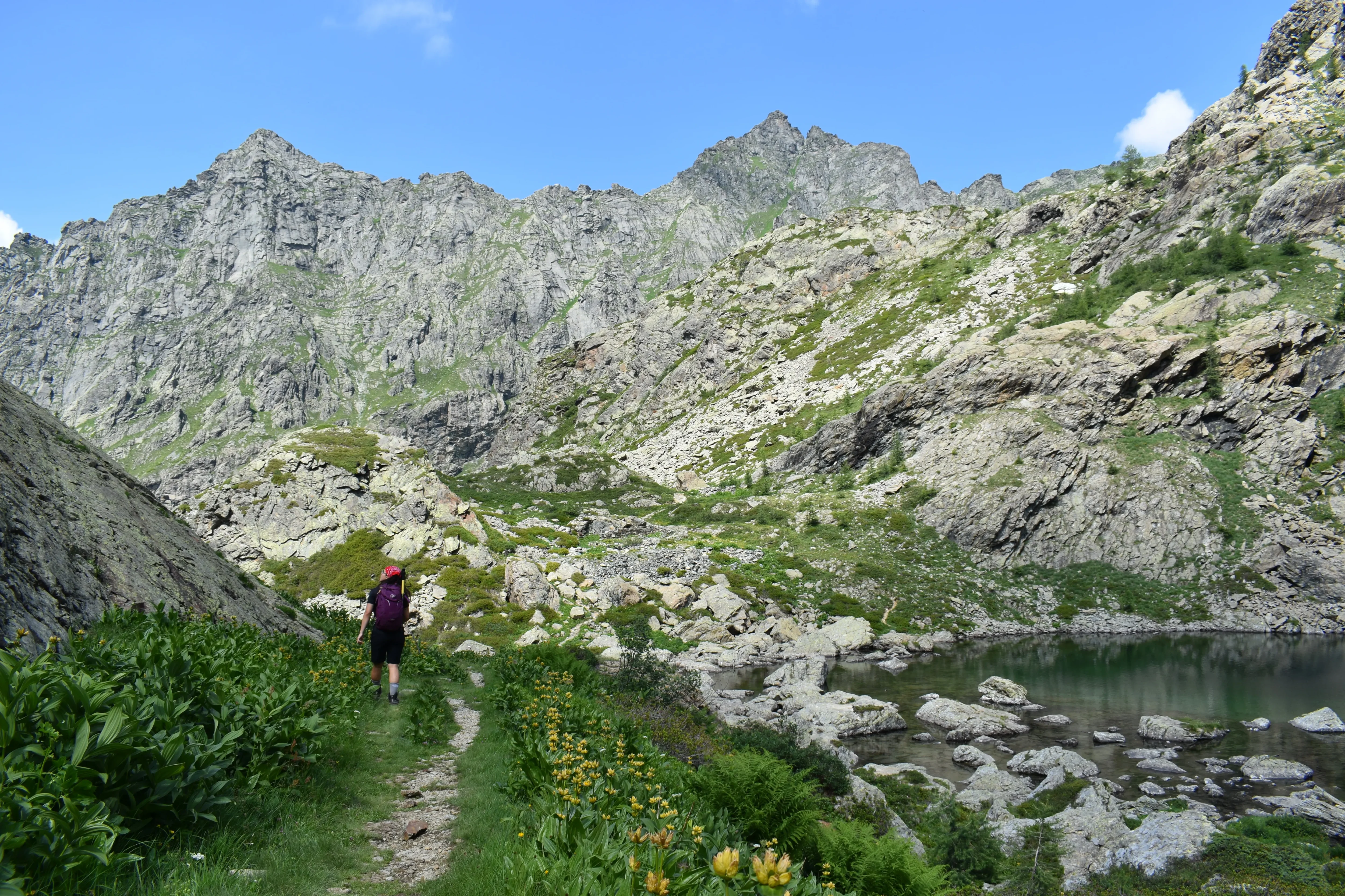 Valle Servin Balme, Laghi Verdi e Paschiet